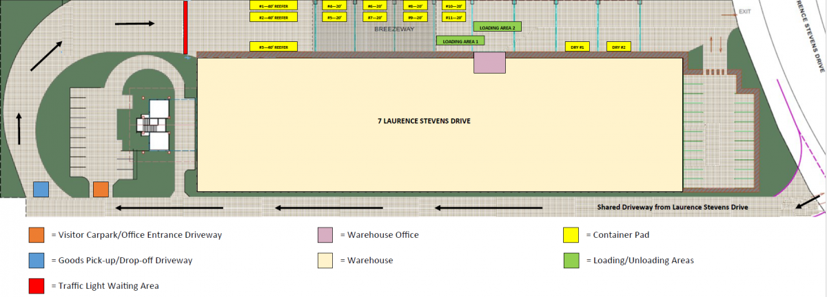 Traffic Plan with Detail